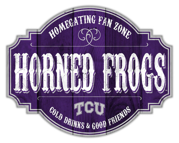 TCU Horned Frogs 2015-Homegating Tavern Sign - 12"