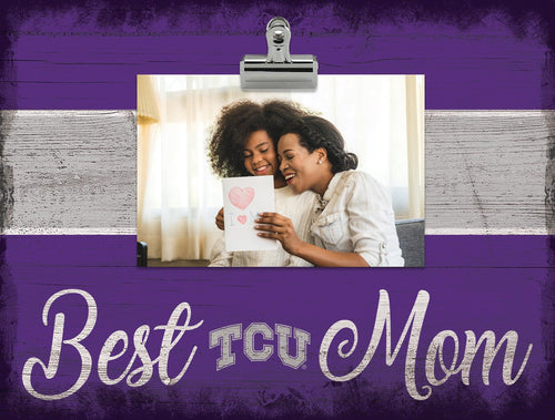 TCU Horned Frogs 2017-Best Mom Clip Frame