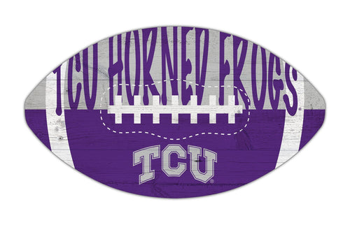 TCU Horned Frogs 2022-12" Football with city name