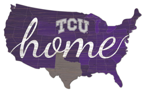TCU Horned Frogs 2026-USA Home cutout