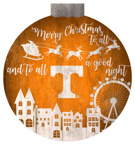 Tennessee 1033-Christmas Village 12in Wall Art