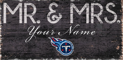 Tennessee Titans 0732-Mr. and Mrs. 6x12