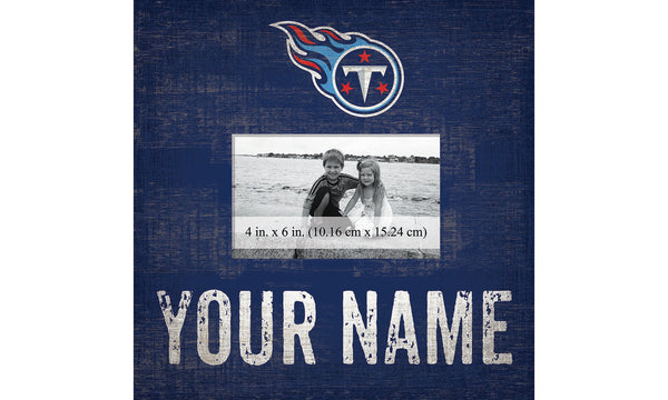 Tennessee Titans 0739-Team Name 10x10 Frame