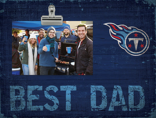 Tennessee Titans 0893-Best Dad Clip Frame