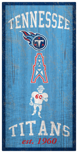 Tennessee Titans 1011-Heritage 6x12