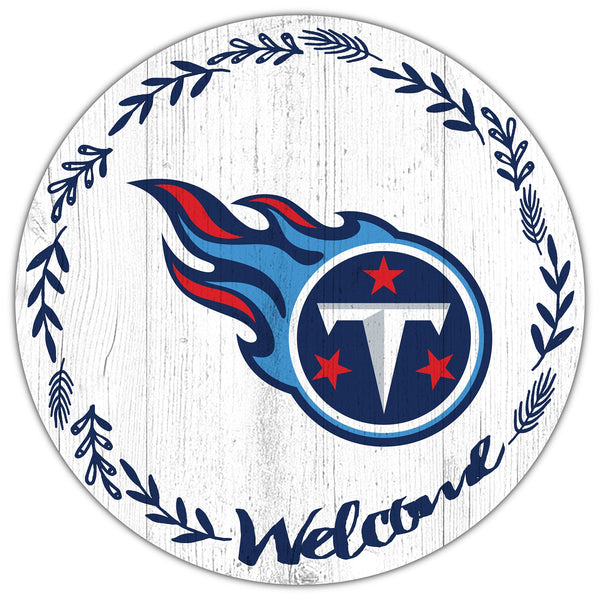 Tennessee Titans 1019-Welcome 12in Circle