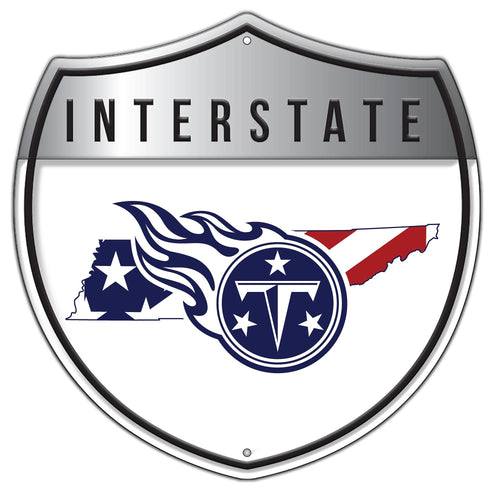 Tennessee Titans 2006-Patriotic interstate sign