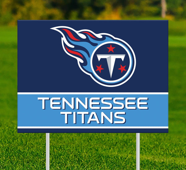 Tennessee Titans 2032-18X24 Team Name Yard Sign