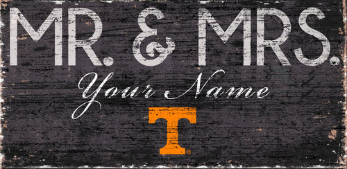 Tennessee Volunteers 0732-Mr. and Mrs. 6x12