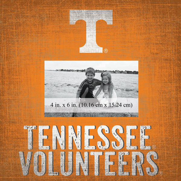 Tennessee Volunteers 0739-Team Name 10x10 Frame