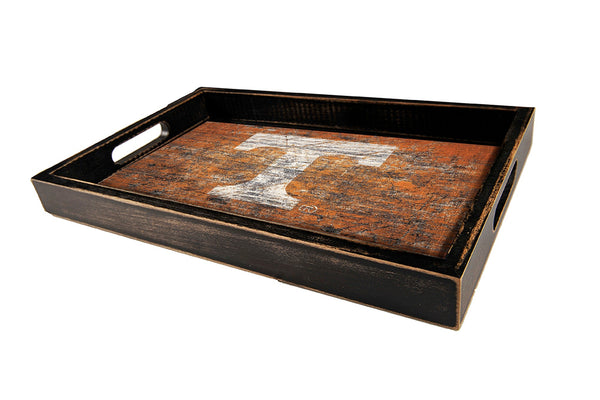 Tennessee Volunteers 0760-Distressed Tray w/ Team Color