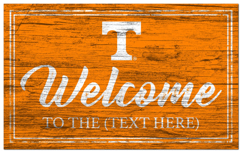 Tennessee Volunteers 0977-Welcome Team Color 11x19