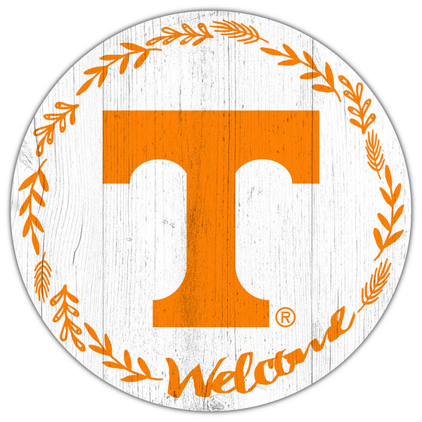 Tennessee Volunteers 1019-Welcome 12in Circle