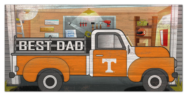 Tennessee Volunteers 1078-6X12 Best Dad truck sign