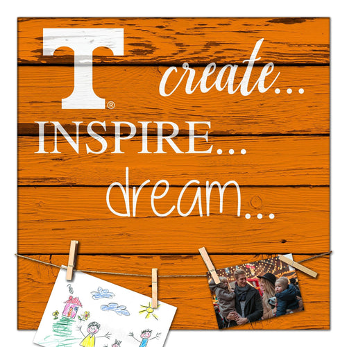 Tennessee Volunteers 2011-18X18 Create, Inspire, Dream sign