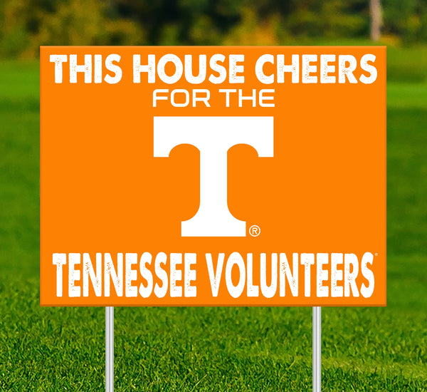 Tennessee Volunteers 2033-18X24 This house cheers for yard sign