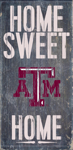 Texas A&M Aggies 0653-Home Sweet Home 6x12