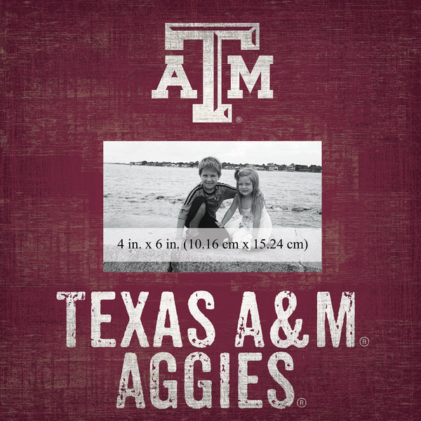 Texas A&M Aggies 0739-Team Name 10x10 Frame