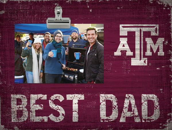 Texas A&M Aggies 0893-Best Dad Clip Frame