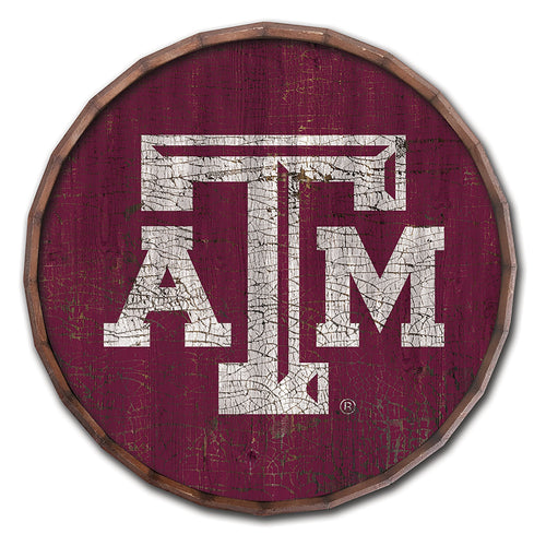 Texas A&M Aggies 0939-Cracked Color Barrel Top 16"