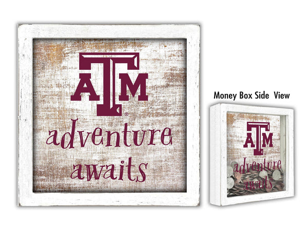 Texas A&M Aggies 1061-Adventure Awaits Money Box