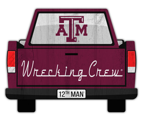 Texas A&M Aggies 2014-12" Truck back cutout