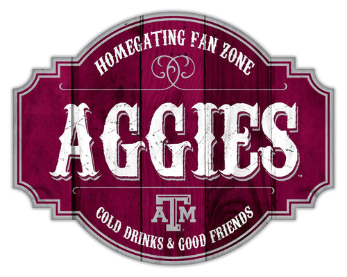 Texas A&M Aggies 2015-Homegating Tavern Sign - 12"