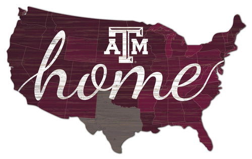 Texas A&M Aggies 2026-USA Home cutout
