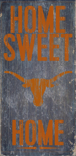 Texas Longhorns 0653-Home Sweet Home 6x12