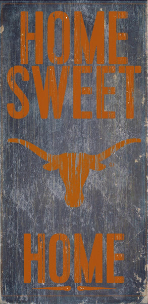 Texas Longhorns 0653-Home Sweet Home 6x12