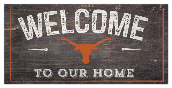 Texas Longhorns 0654-Welcome 6x12