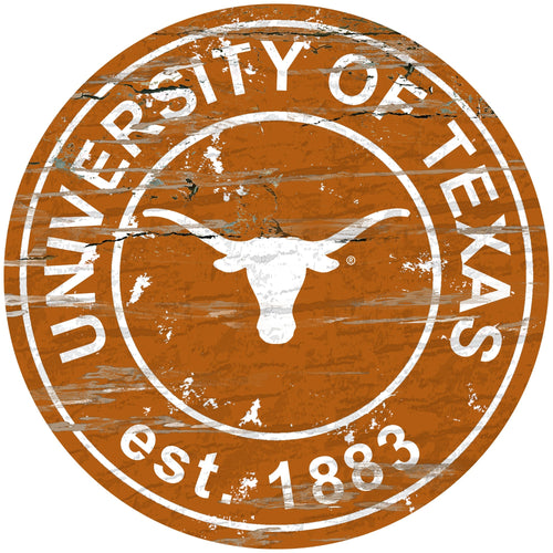 Texas Longhorns 0659-Established Date Round