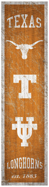 Texas Longhorns 0787-Heritage Banner 6x24