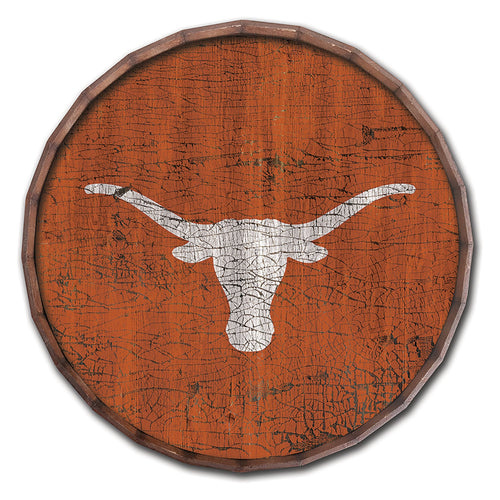 Texas Longhorns 0939-Cracked Color Barrel Top 16"