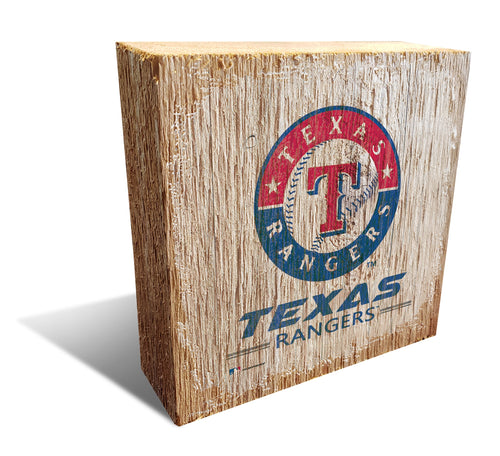 Texas Rangers 0907-Team Logo Block