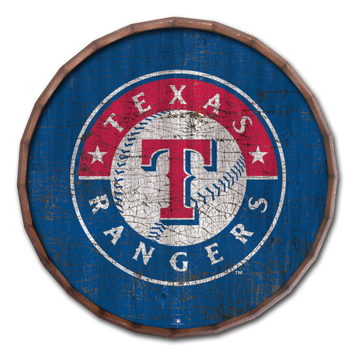 Texas Rangers 0939-Cracked Color Barrel Top 16"