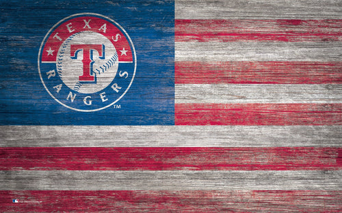 Texas Rangers 0940-Flag 11x19