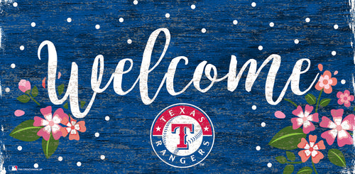 Texas Rangers 0964-Welcome Floral 6x12