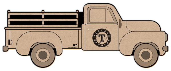 Texas Rangers 1083-15" Truck coloring sign