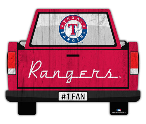 Texas Rangers 2014-12" Truck back cutout