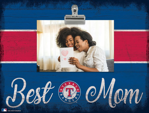 Texas Rangers 2017-Best Mom Clip Frame
