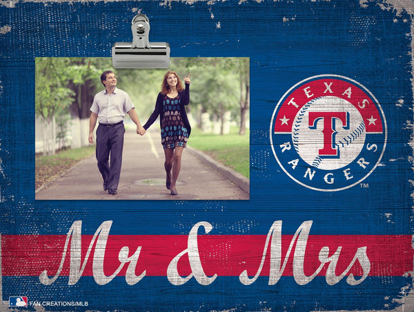 Texas Rangers 2034-MR&MRS Clip Frame