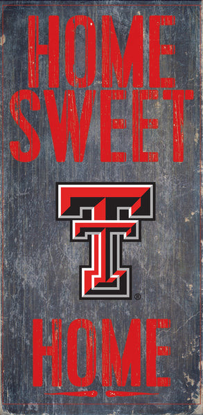 Texas Tech Red Raiders 0653-Home Sweet Home 6x12