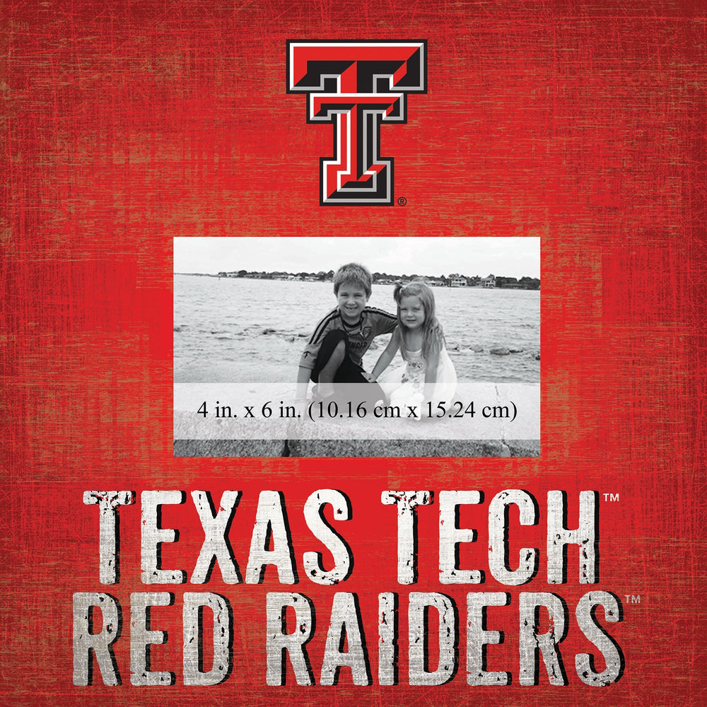 Texas Tech Red Raiders 0739-Team Name 10x10 Frame