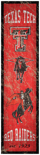 Texas Tech Red Raiders 0787-Heritage Banner 6x24