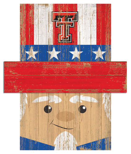 Texas Tech Red Raiders 0917-Uncle Sam Head