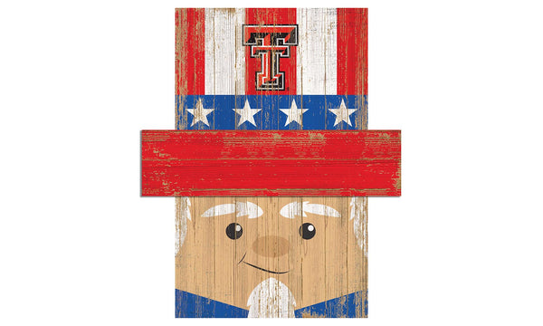 Texas Tech Red Raiders 0917-Uncle Sam Head