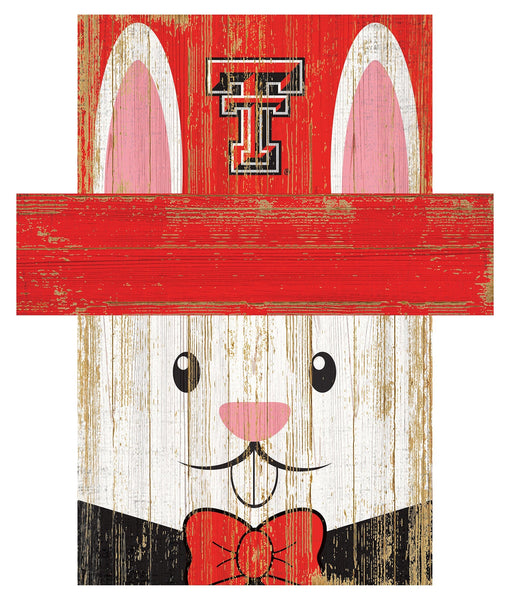 Texas Tech Red Raiders 0918-Easter Bunny Head