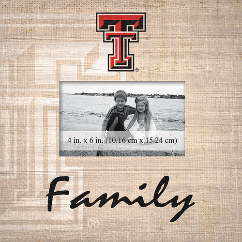 Texas Tech Red Raiders 0943-Family Frame