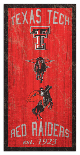 Texas Tech Red Raiders 1011-Heritage 6x12